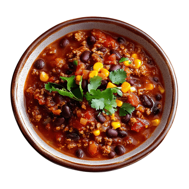 Chilli con carne z indykiem