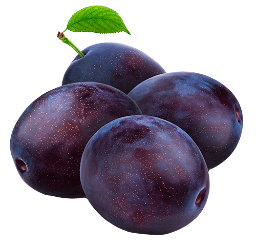 5 śliwek