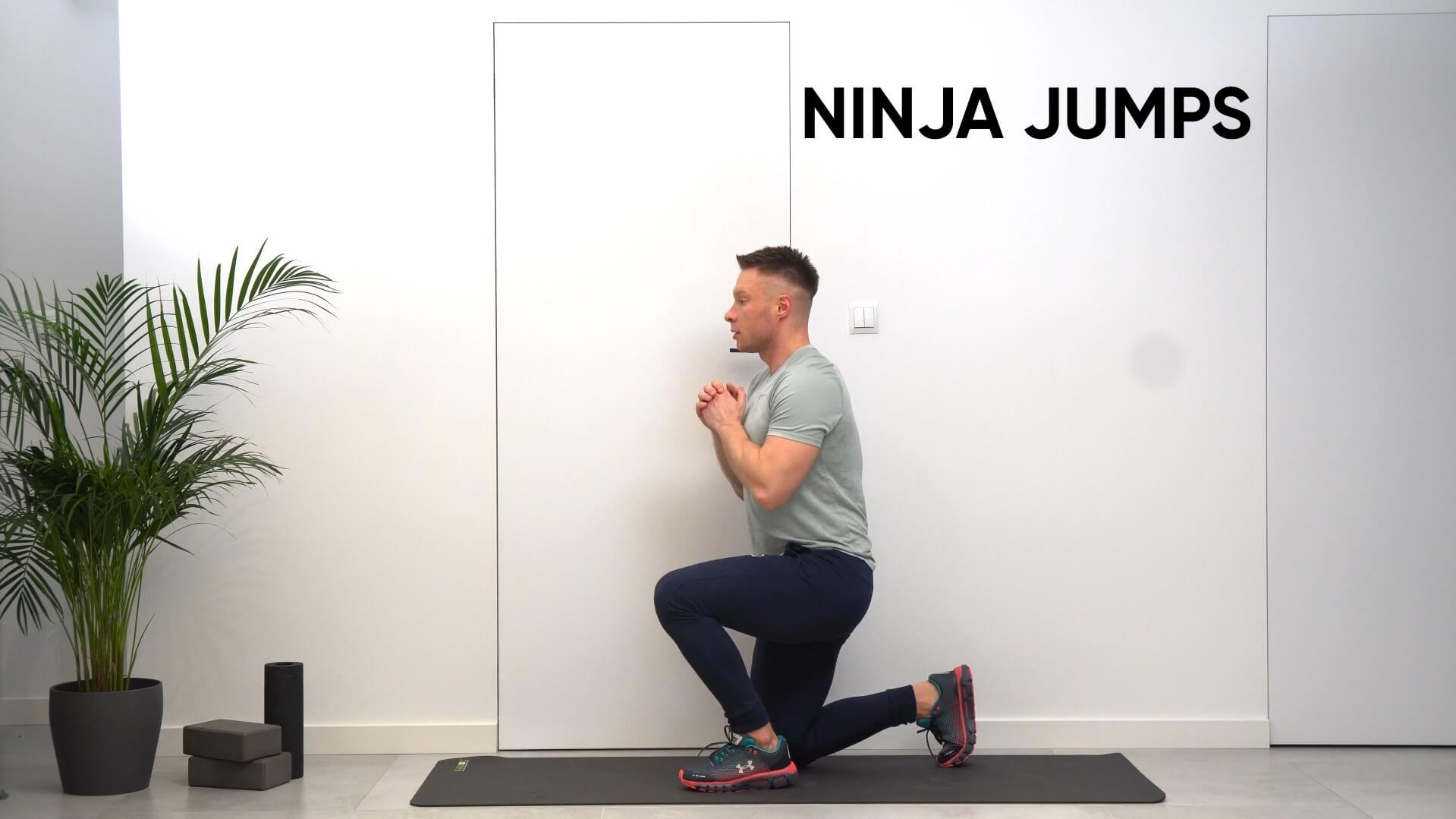 Ninja jumps Atlas ćwiczeń Centrum Respo