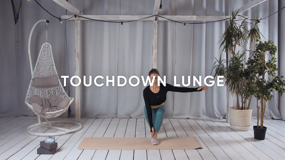 Zdjęcie ćwiczenia Touchdown lunge