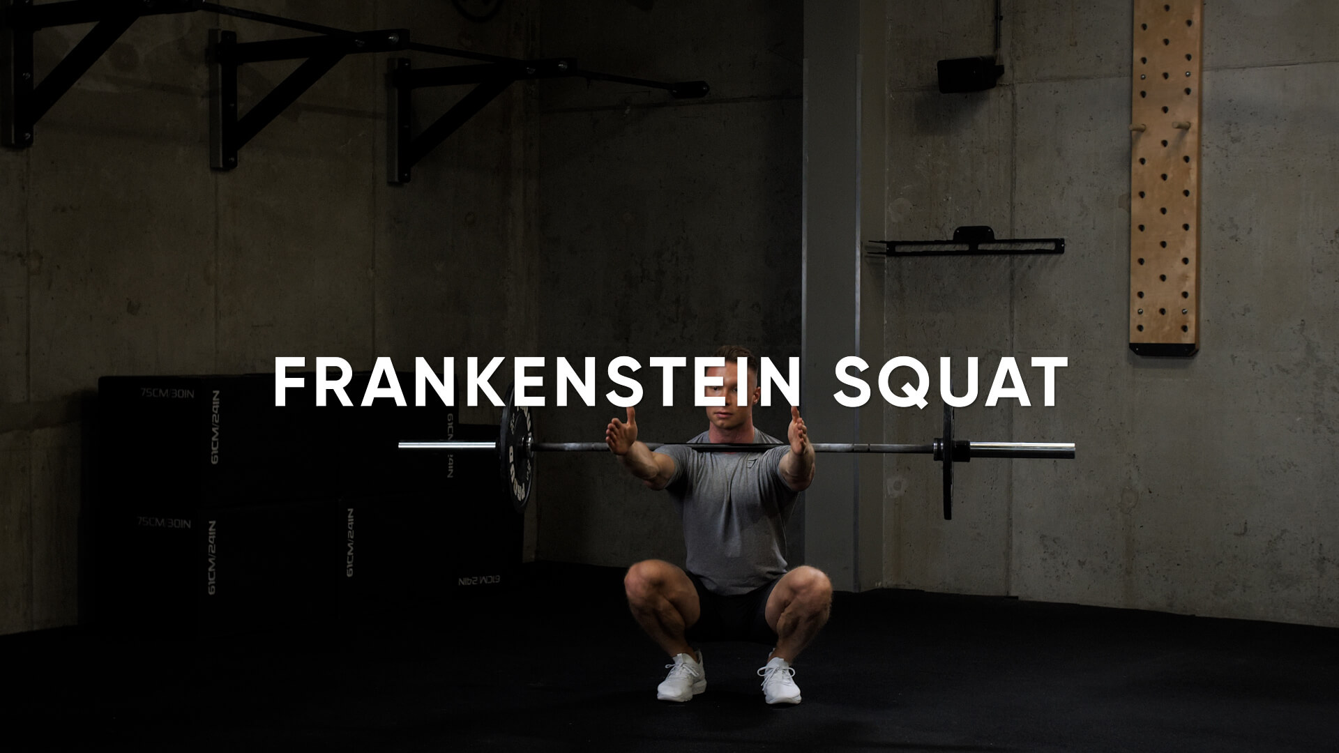 Zdjęcie ćwiczenia Frankenstein Squat