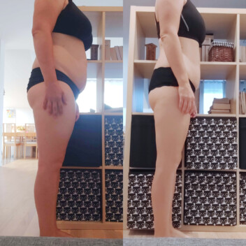Metamorfoza - Natalia - widok z boku