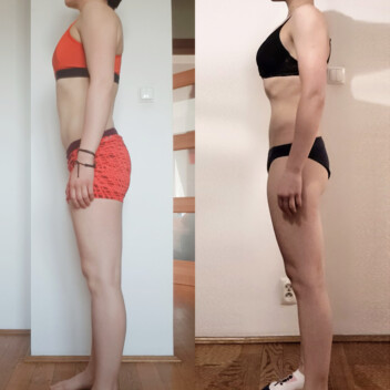 Metamorfoza - Paulina - widok z boku