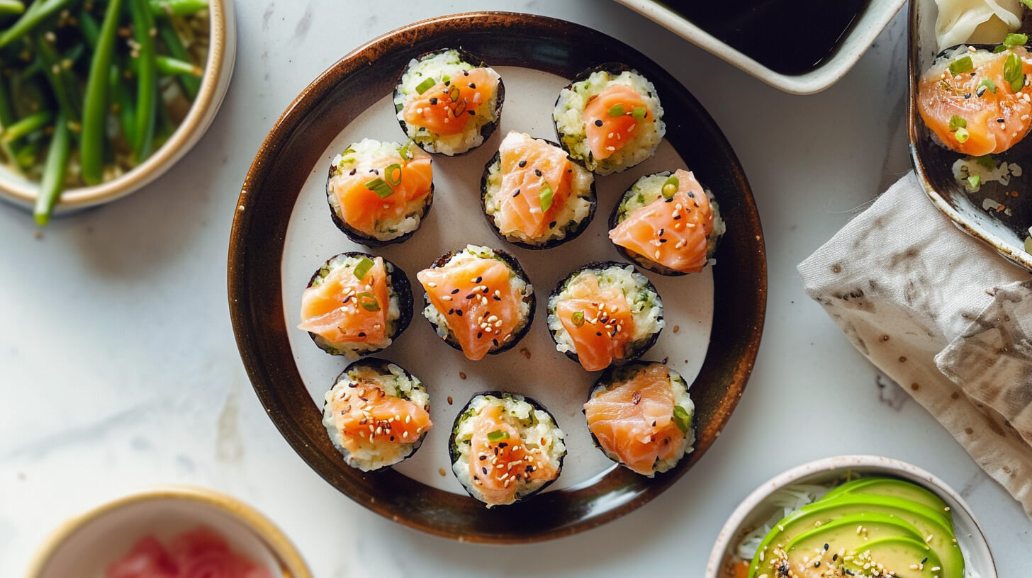 Sushi babeczki od Respo.