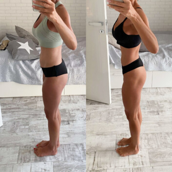 Metamorfoza - Karina - widok z boku