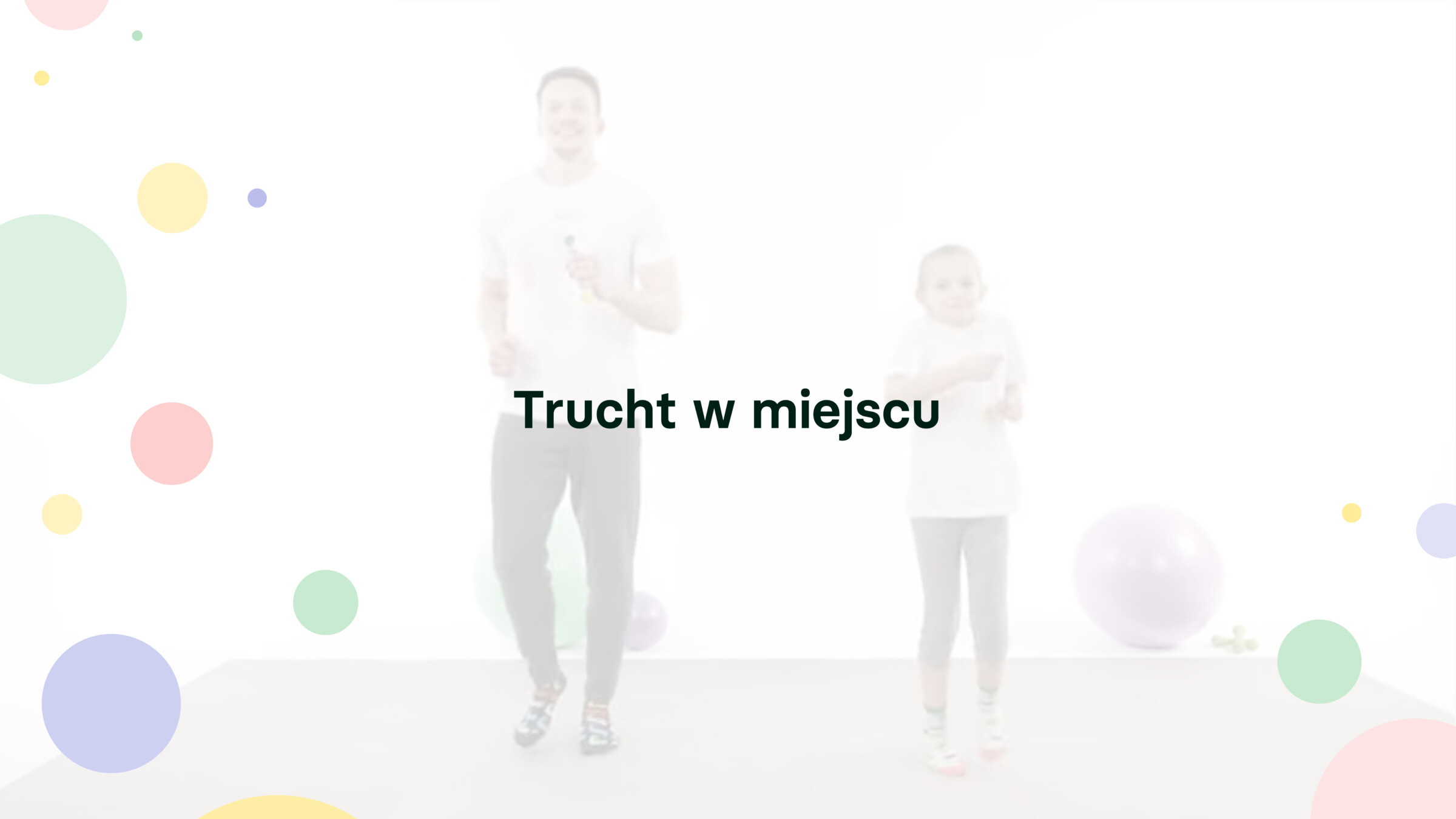 Zdjęcie ćwiczenia Trucht w miejscu