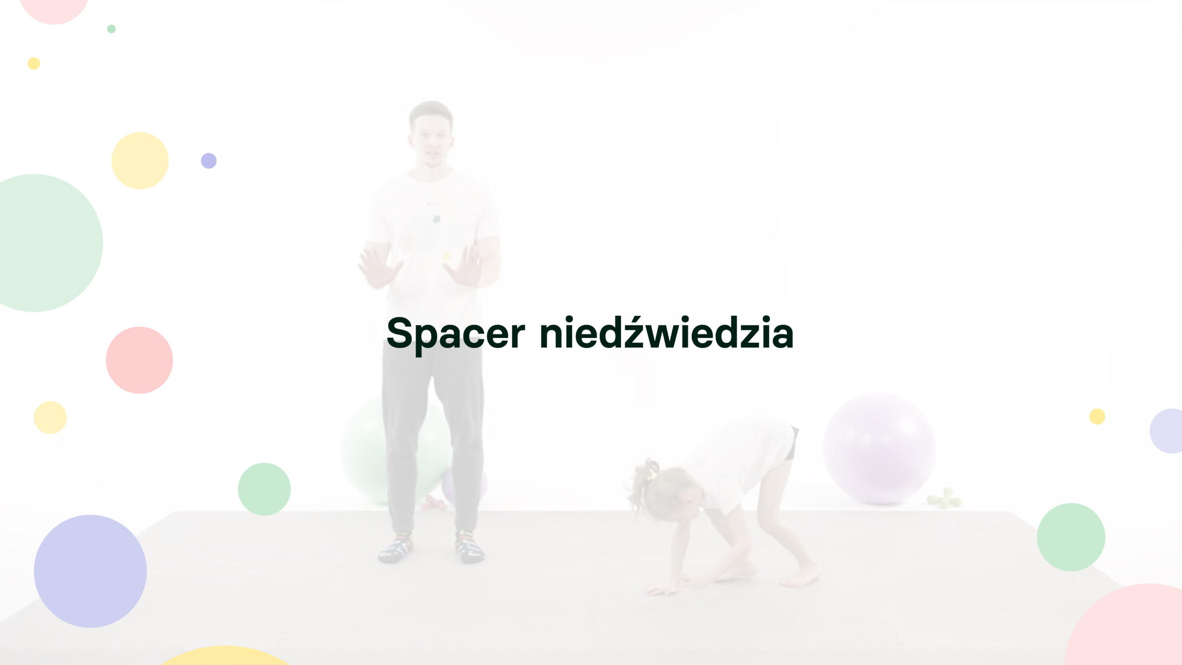 Zdjęcie ćwiczenia Spacer niedźwiedzia