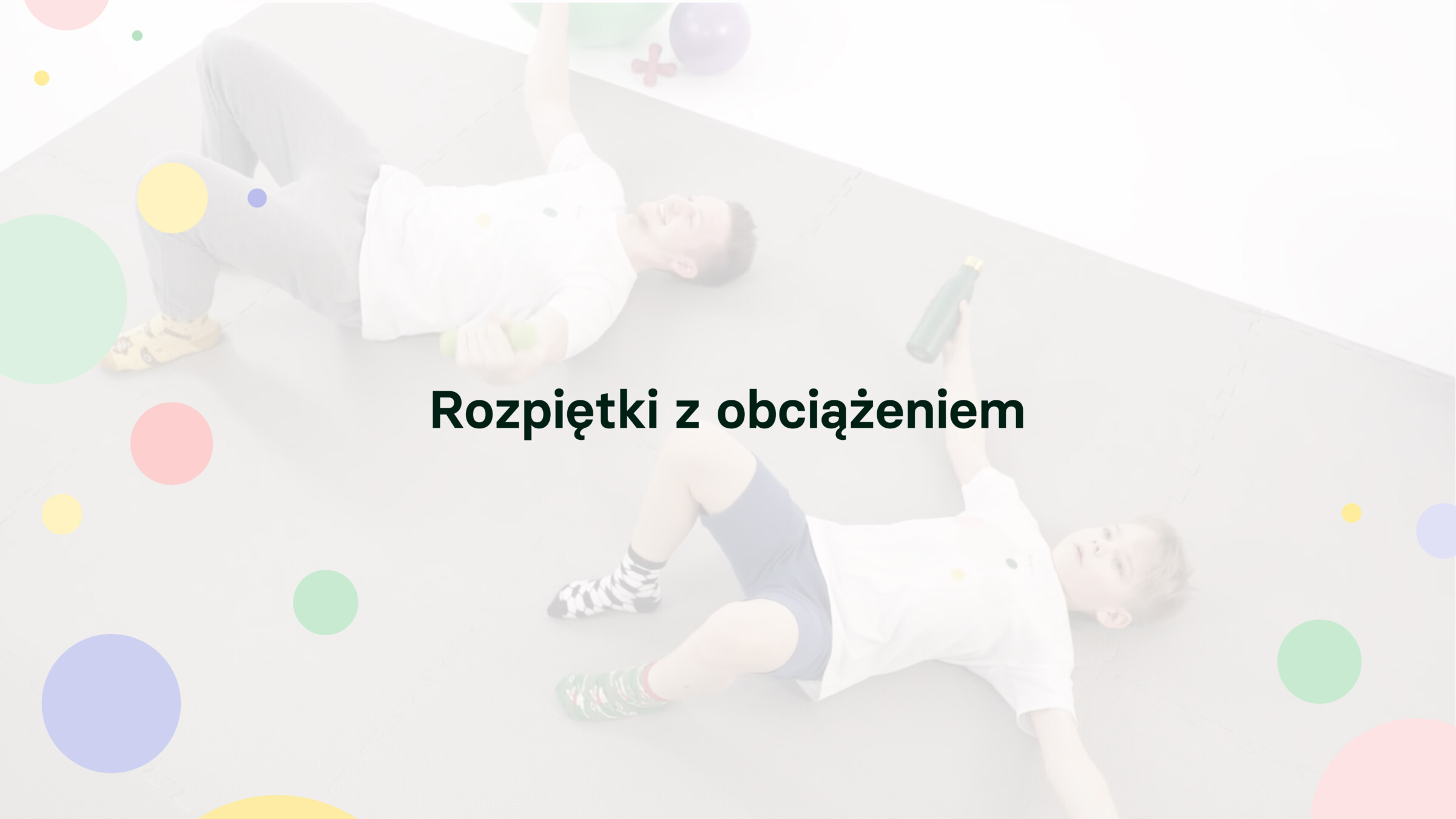Zdjęcie ćwiczenia Rozpiętki z obciążeniem