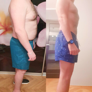 Metamorfoza - Dominik - widok z boku