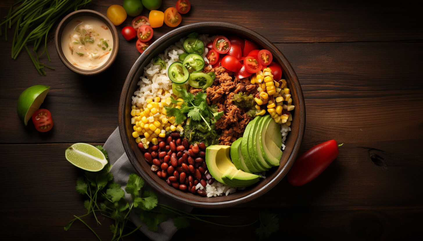 Burrito bowl z mięsem mielonym Przepisy dietetyczne Centrum Respo