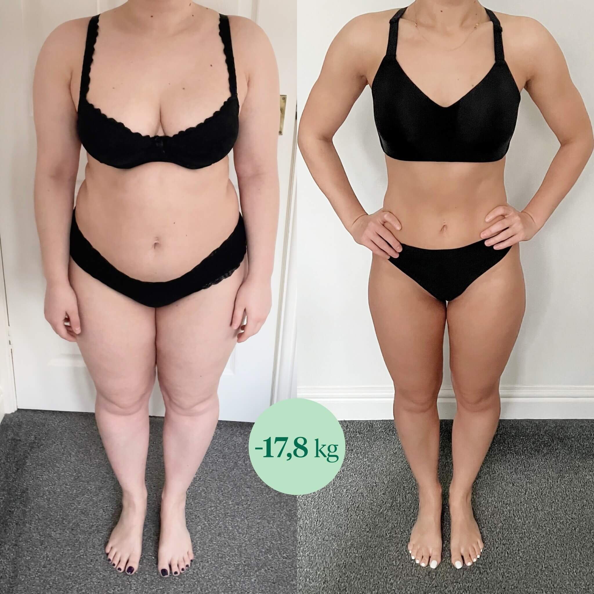 Metamorfoza Klaudii, która schudła z Respo 18 kilogramów.