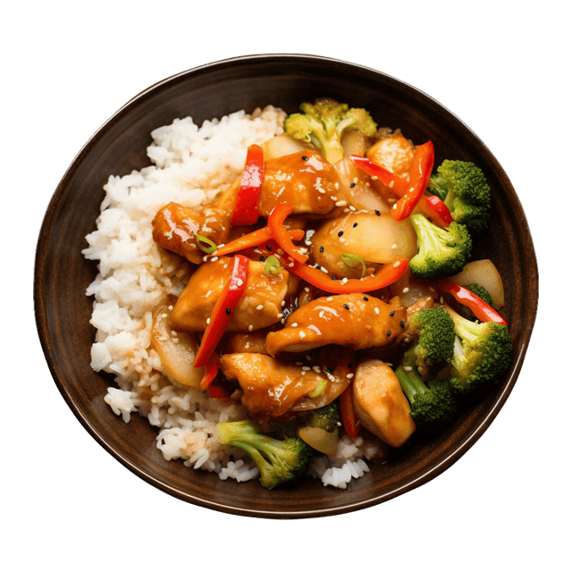 Kurczak w sosie teriyaki