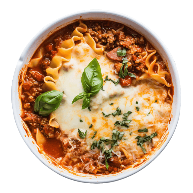 Zupa a la lasagne