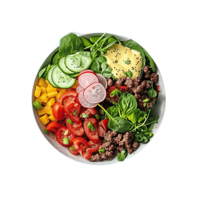 Burger bowl
