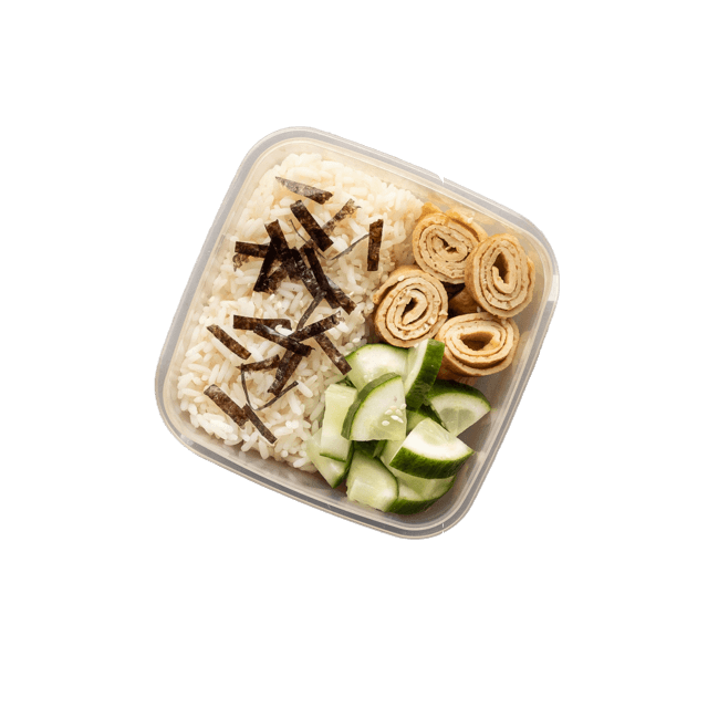 Lunchbox Aromatyczny omlet z ryżem i nori