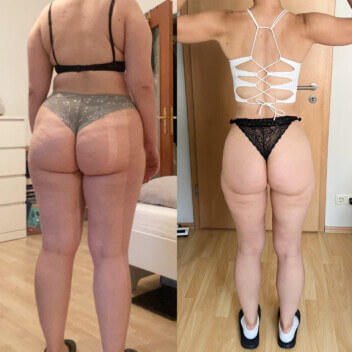Metamorfoza - Paulina - widok z boku