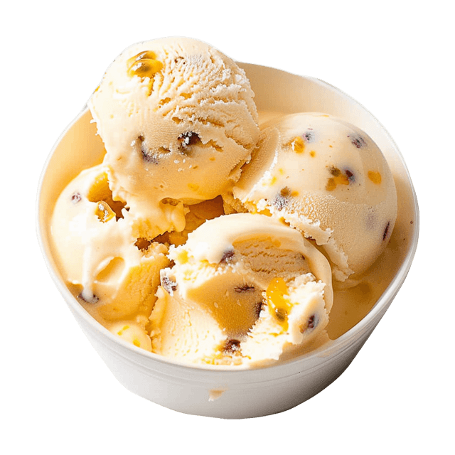 Lody z mleczkiem kokosowym i marakują