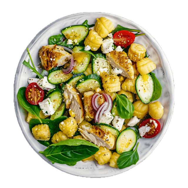 Lunchbox z chrupiącymi gnocchi