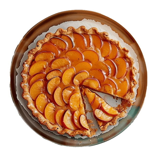 Tarta z brzoskwiniami