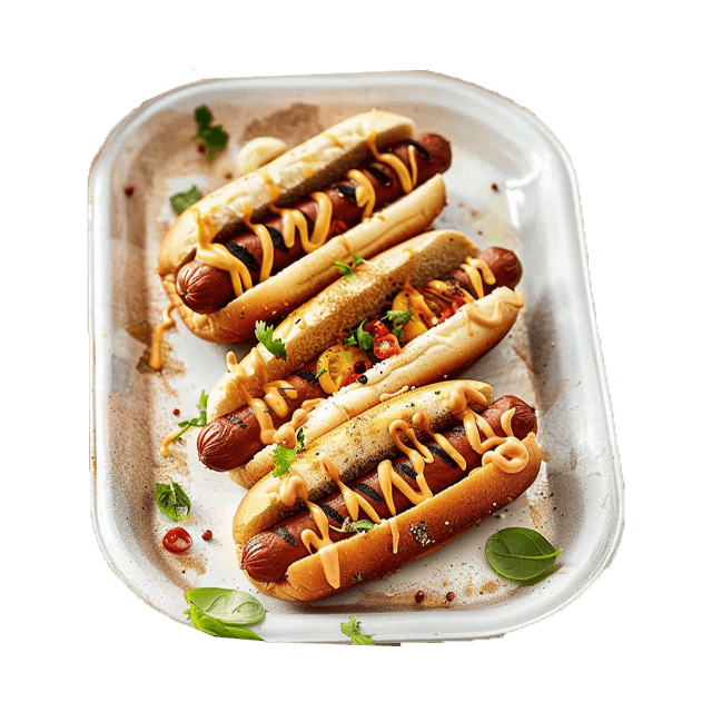 Hot dogi z wegańską kaszanką