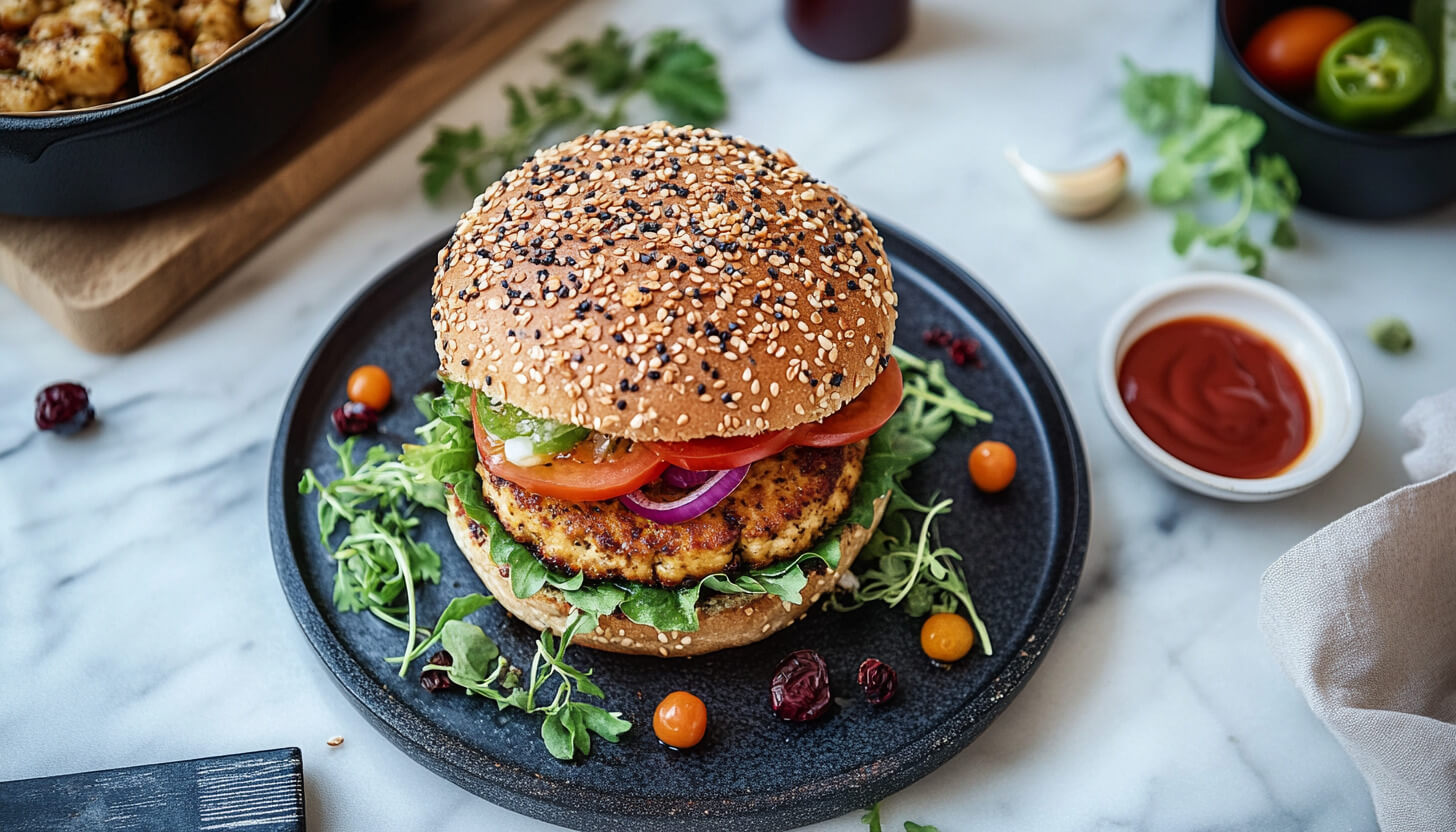 Burger z tofu