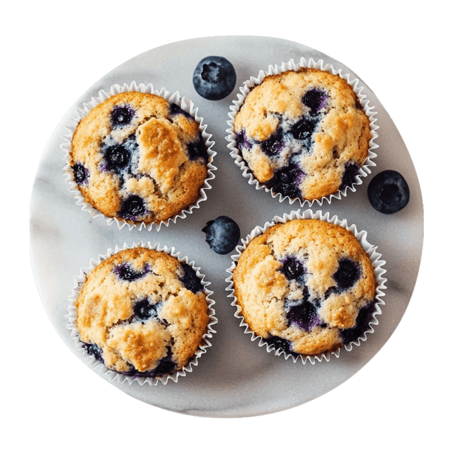 Muffinki z borówkami