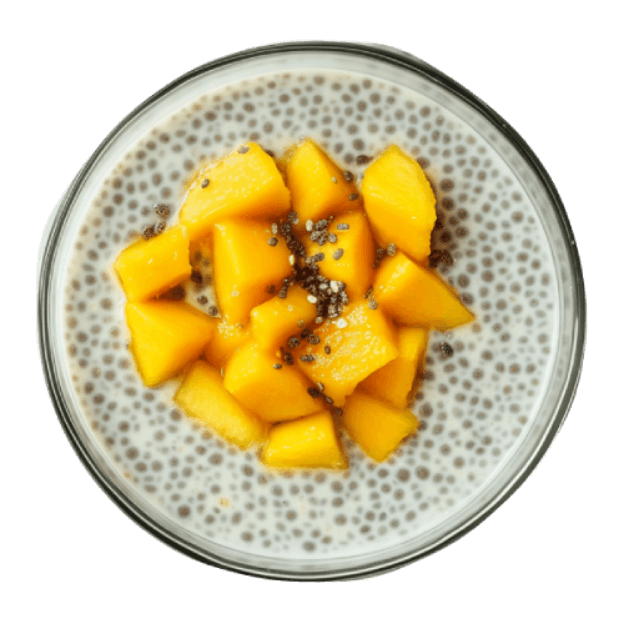 Pudding chia z mango