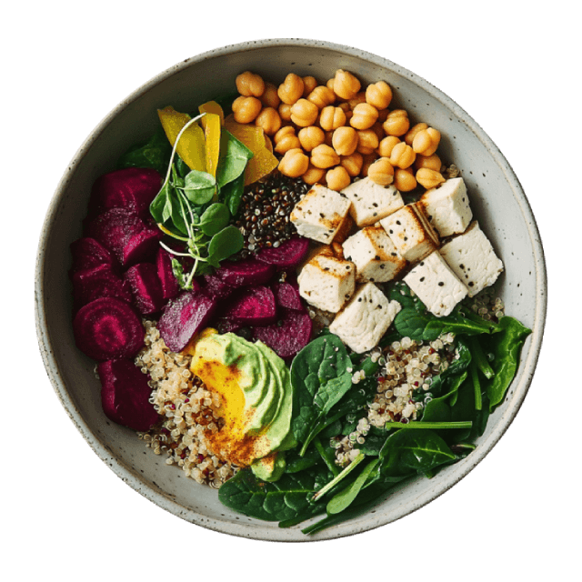 Buddha bowl z burakiem
