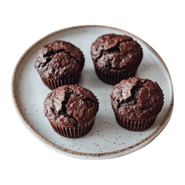 Muffinki czekoladowo-buraczane