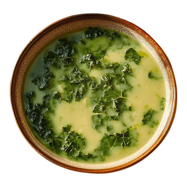 Zupa caldo verde z jarmużem