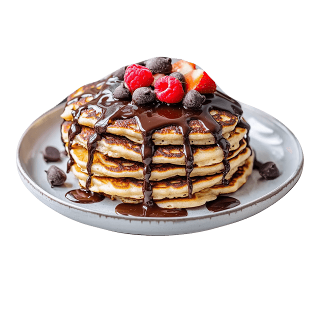 Czekoladowe pancakes