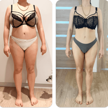 Metamorfoza - Kasia - widok z przodu