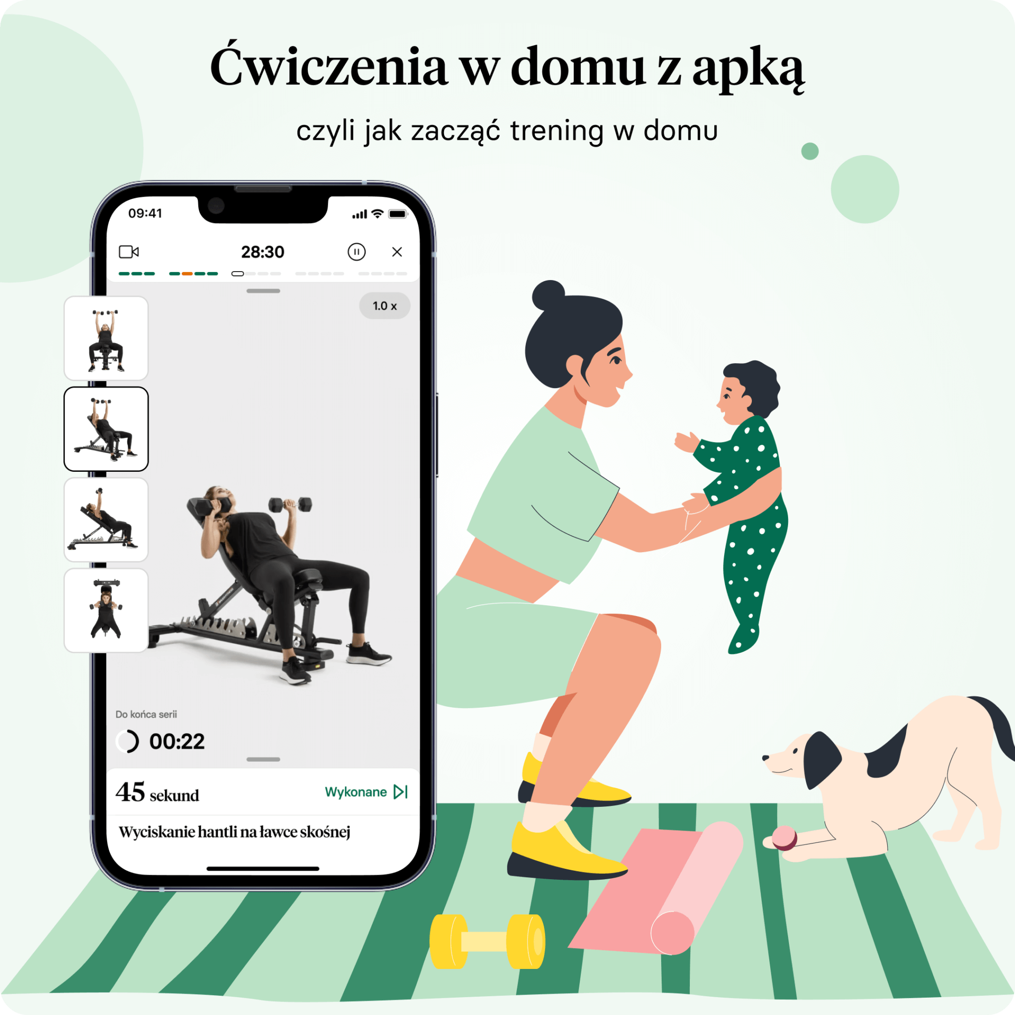 Ćwiczenia w domu