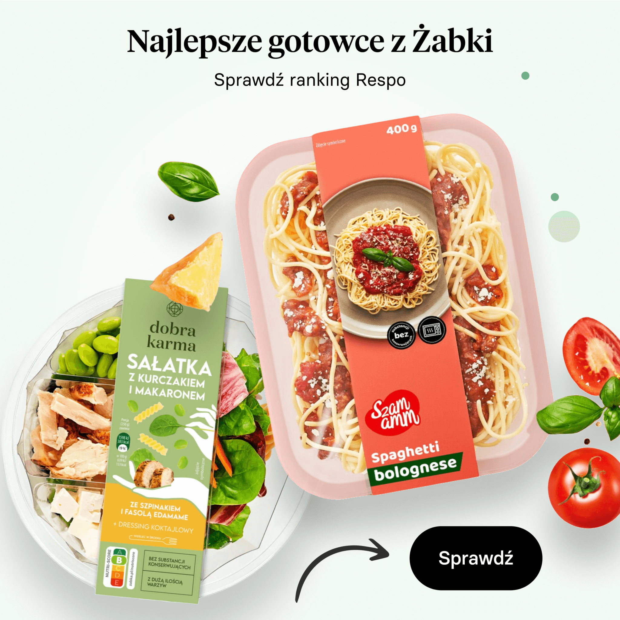 Ranking gotowców z Żabki od Respo. Sprawdź.