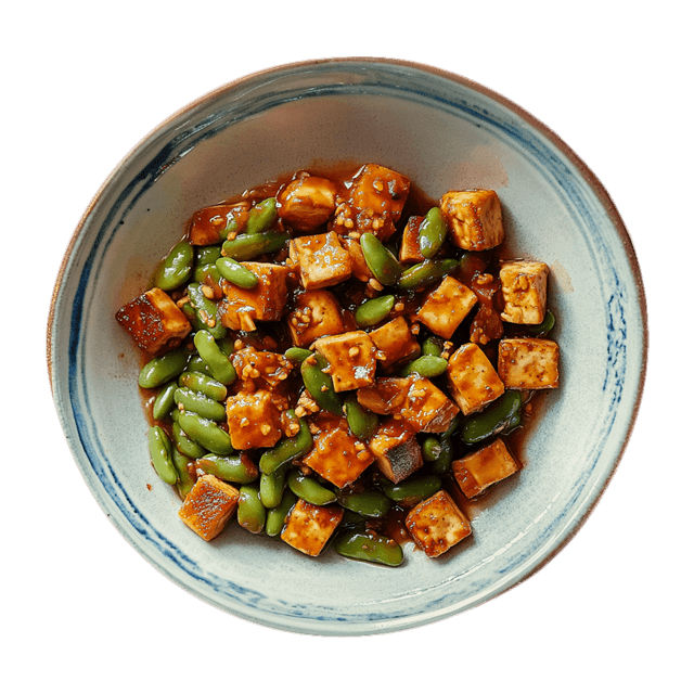Bób z tofu po koreańsku