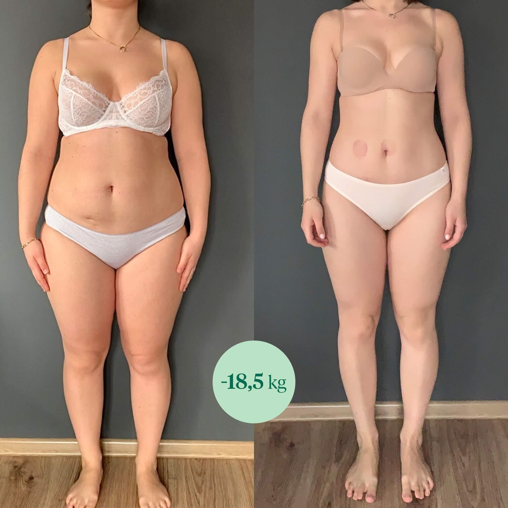 Metamorfoza Oli z Respo - schudła ponad 18 kilogramów.