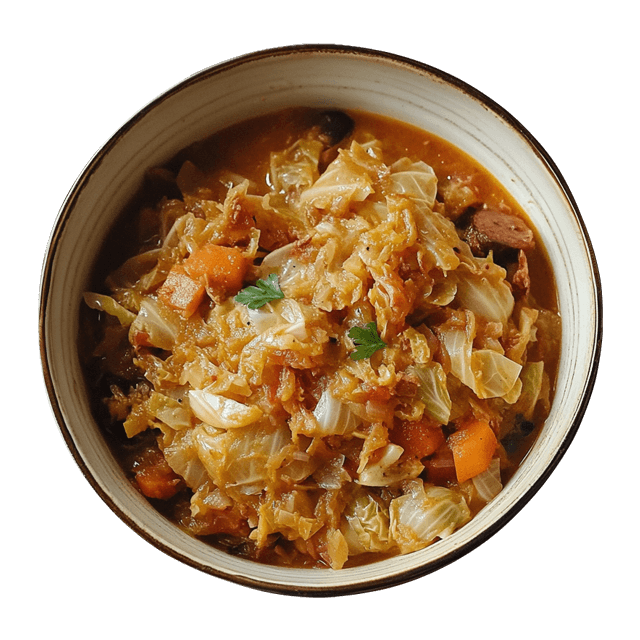 Bigos z niemięsem mielonym