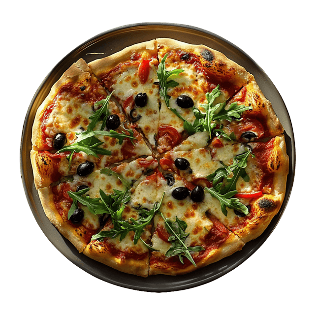 Pizza z serem wegańskim