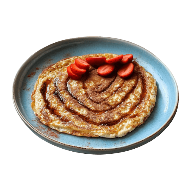 Omlet ze skyru jak cynamonka