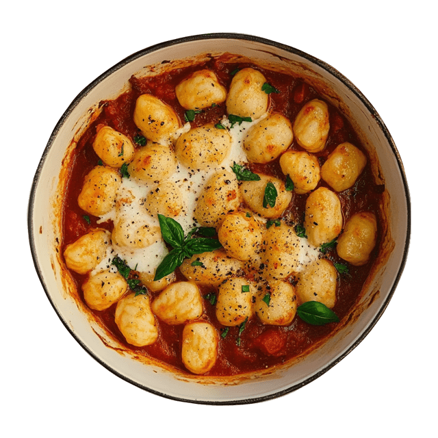 Zapiekane gnocchi