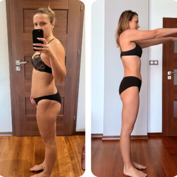 Metamorfoza - Joanna - widok z boku