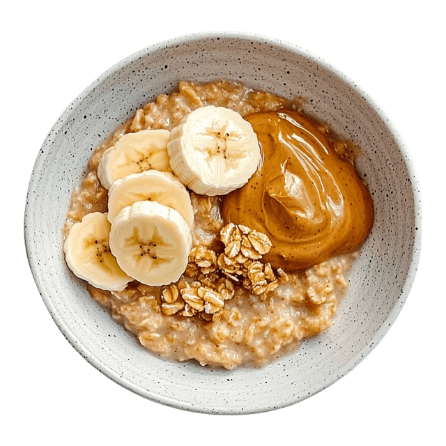 Proteinowa owsianka na mleku migdałowym