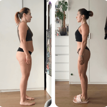 Metamorfoza - Natalia - widok z boku