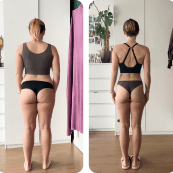 Metamorfoza - Natalia - widok z tyłu