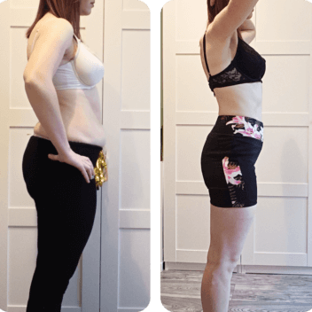 Metamorfoza - Natalia - widok z boku