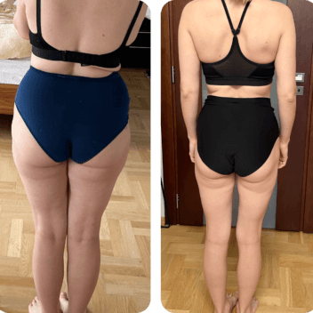 Metamorfoza - Paulina - widok z tyłu