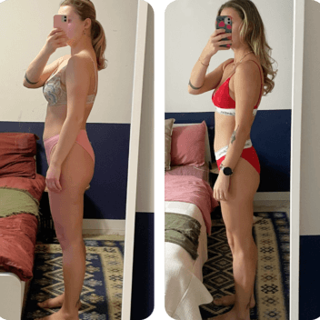 Metamorfoza - Anna - widok z boku