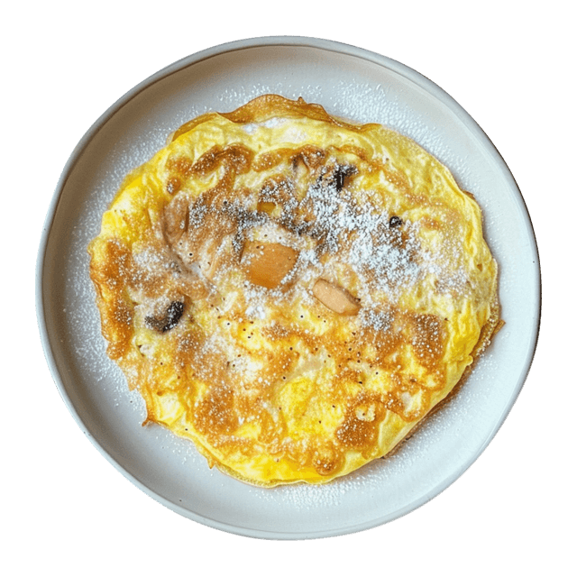 Omlet szarlotka