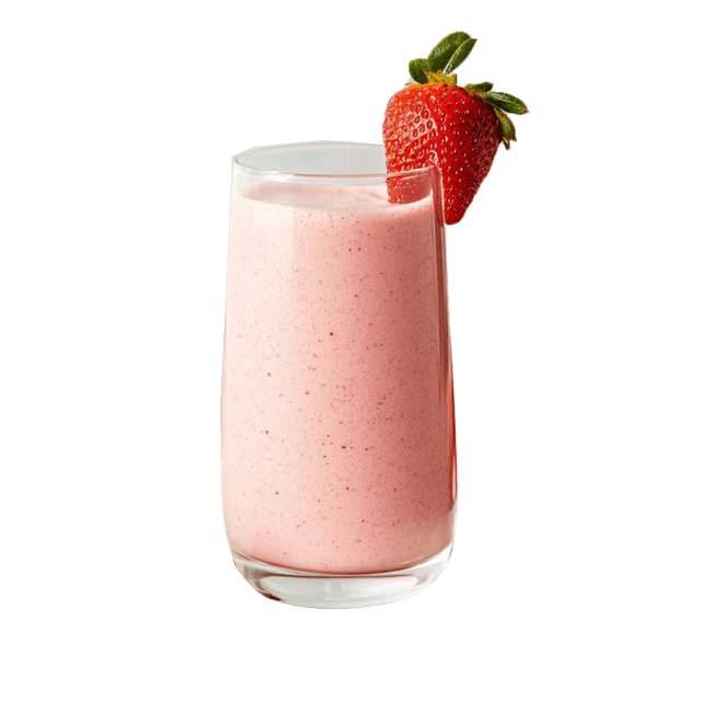 Orzeźwiające smoothie truskawkowe ze skyrem