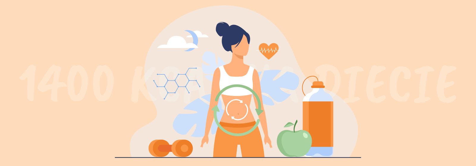 Zdjęcie do: Dieta 1400 kcal – zasady, efekty i jadłospis